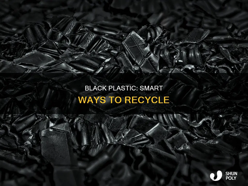 how to recycle black plastic