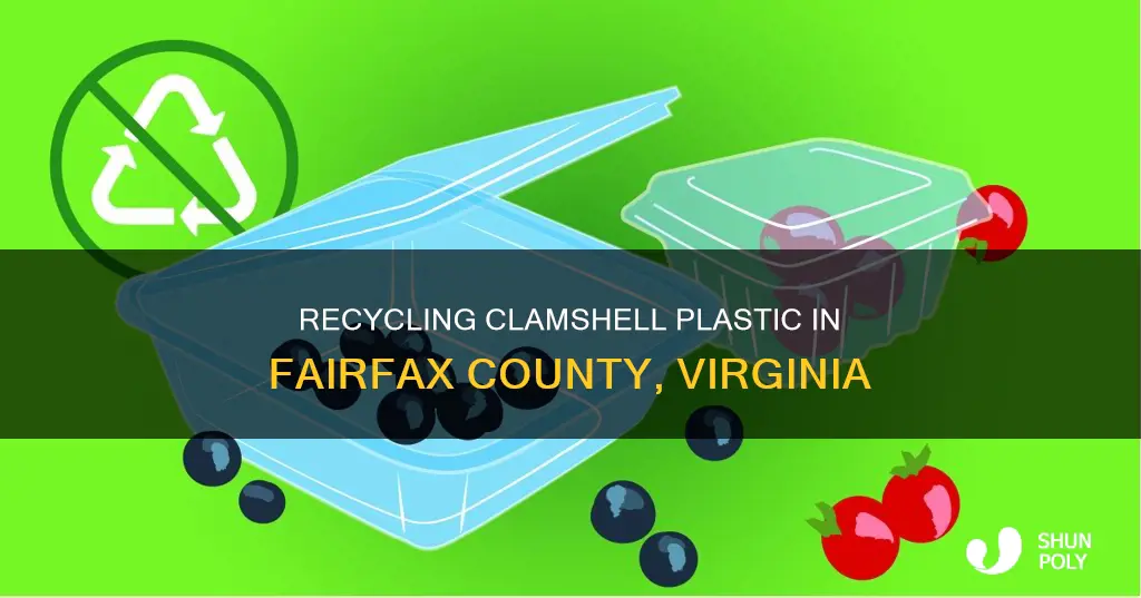 how to recycle clamshell plastic fairfax county va