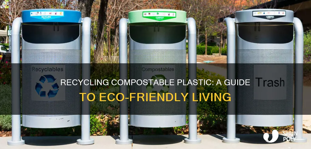 how to recycle compostable plastic
