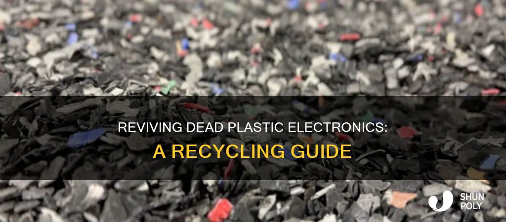 how to recycle dead plastic electronics