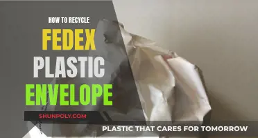 Recycling Guide: Plastic FedEx Envelope