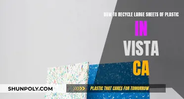 Recycling Large Plastic Sheets: Vista CA's Guide