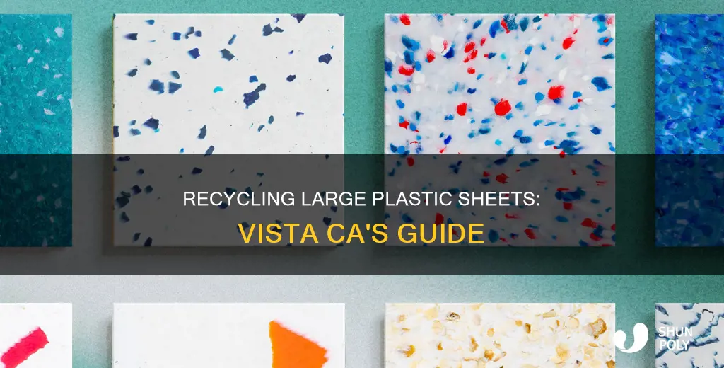 how to recycle large sheets of plastic in vista ca