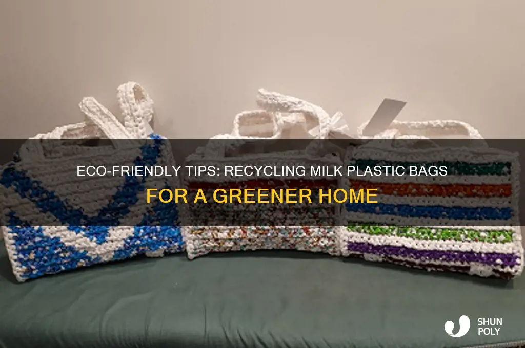 how to recycle milk plastic bags