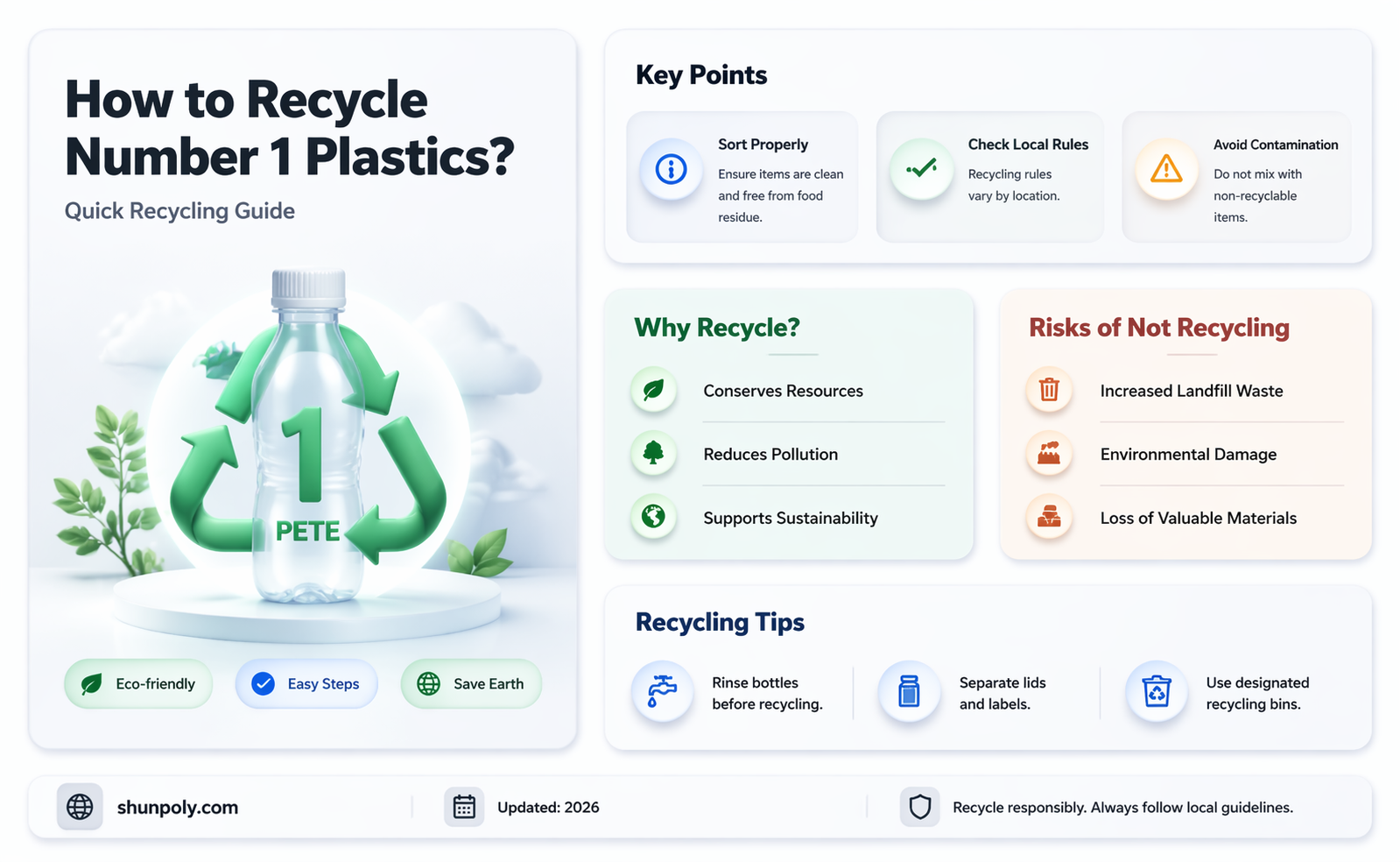 are #1 plastics recyclable