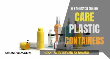 Creative Ways to Recycle Plastic Skincare Containers