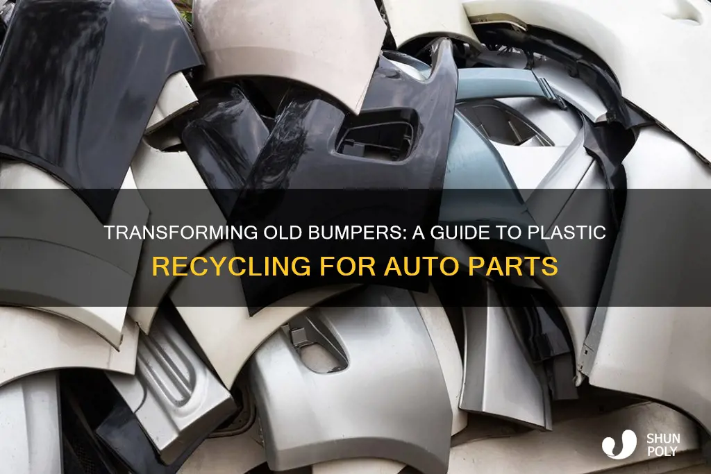 how to recycle plastic auto bumpers