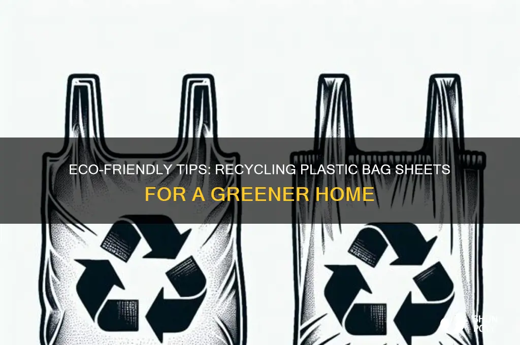 how to recycle plastic bags that sheets come in