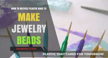 Creative Recycling: Transforming Plastic Bags into Unique Jewelry Beads