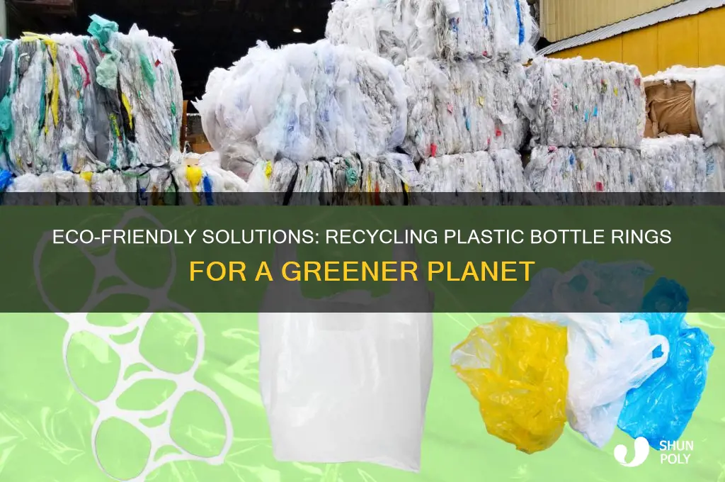 how to recycle plastic bottle rings