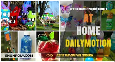 Easy Home Recycling: Transforming Plastic Bottles into Useful Items