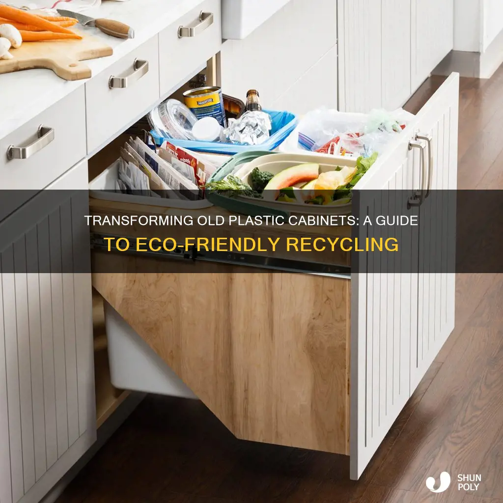 how to recycle plastic cabinets