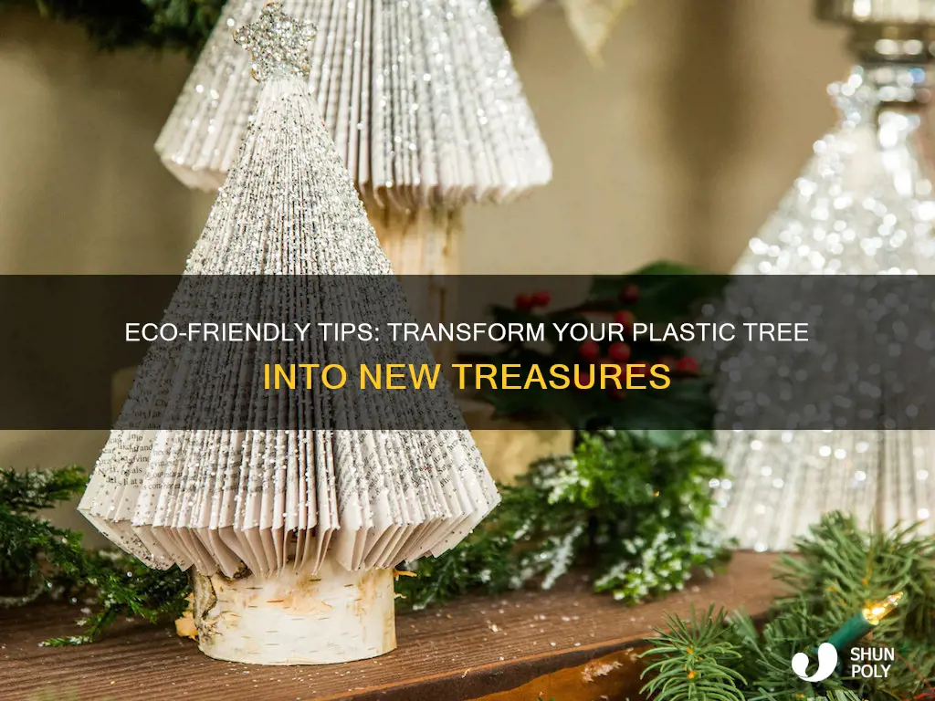 how to recycle plastic christmas tree