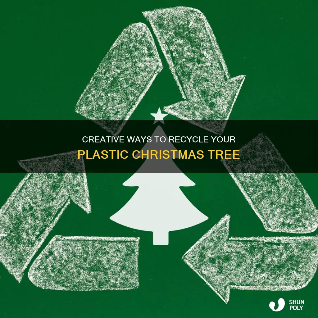 how to recycle plastic christmas tree