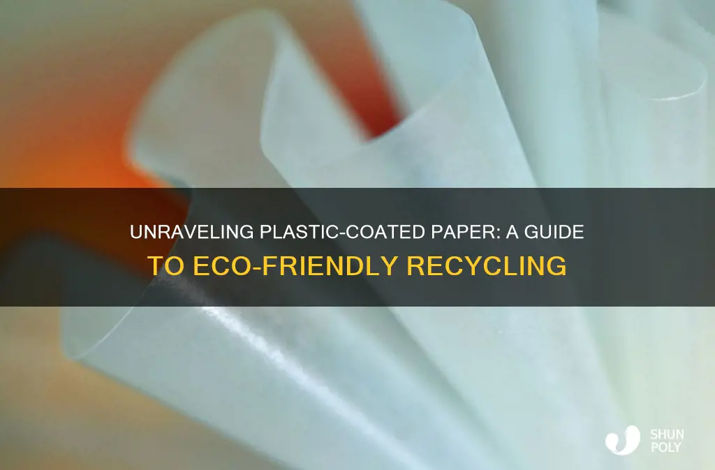 how to recycle plastic coated paper