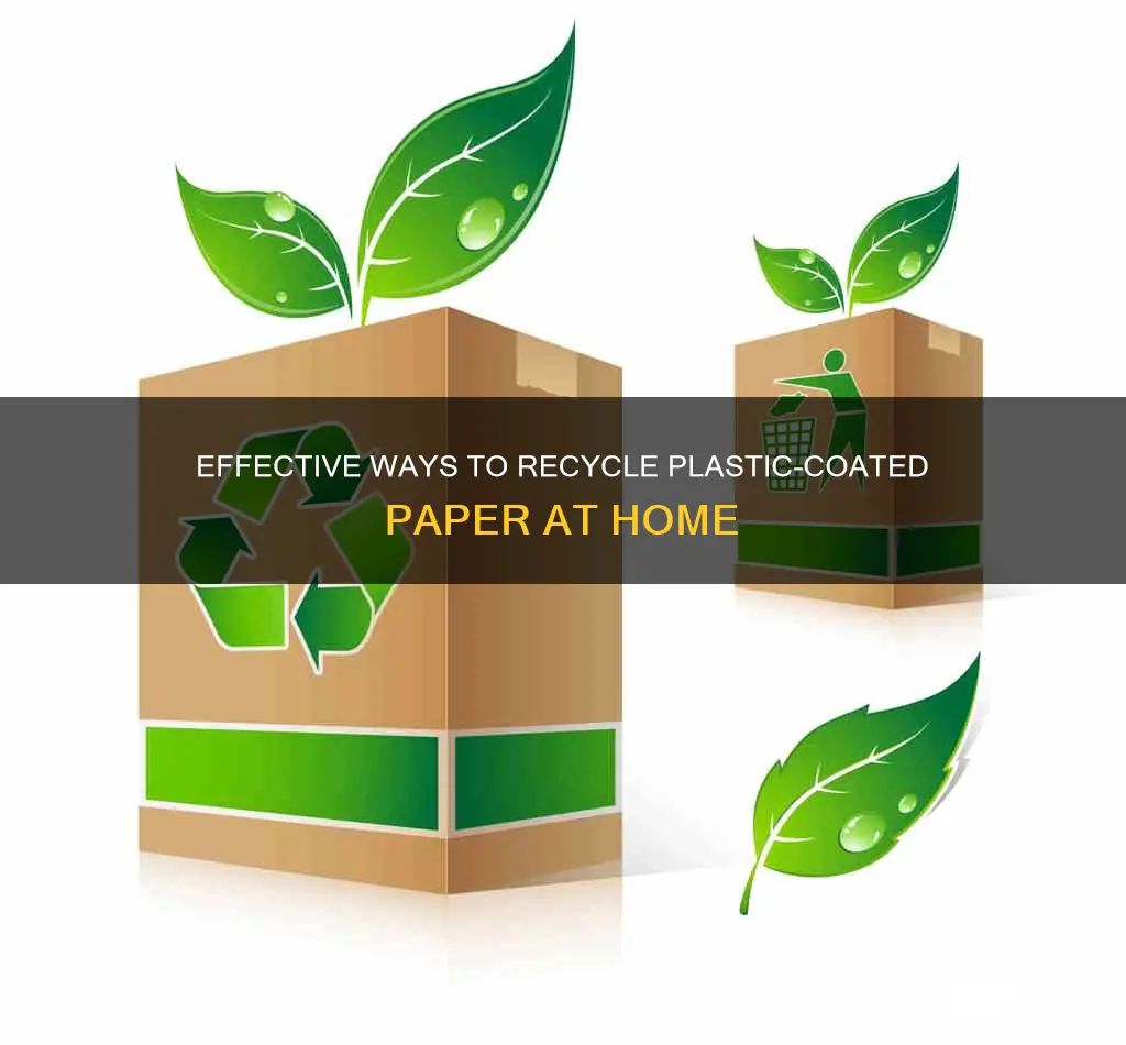 how to recycle plastic coated paper