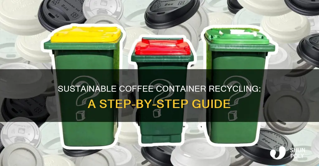 how to recycle plastic coffee containers