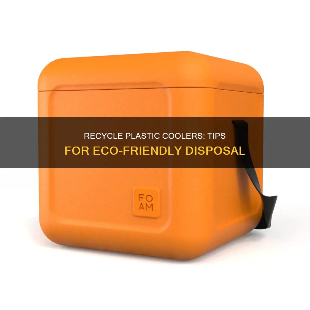 how to recycle plastic coolers