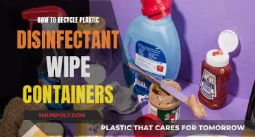 Creative Ways to Recycle Plastic Disinfectant Wipe Containers