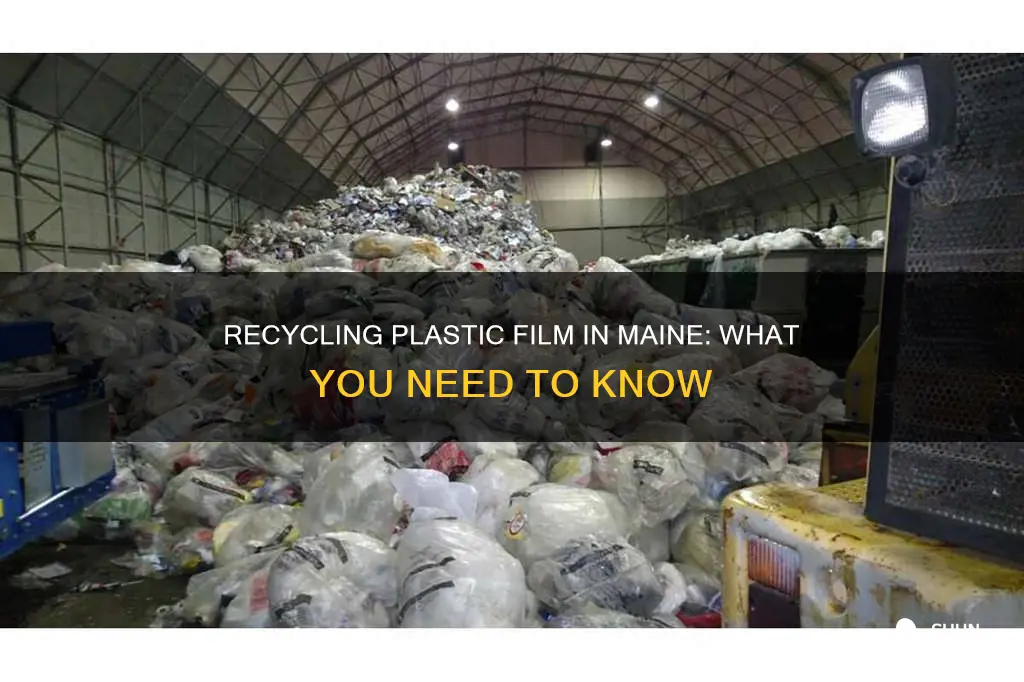 how to recycle plastic film in maine