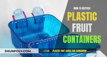 Reusing Plastic Fruit Containers: A Guide to Eco-Friendly Recycling