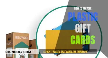 Reusing Plastic Gift Cards: Creative Recycling Ideas