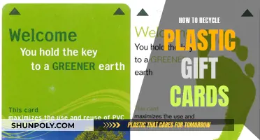 Creative Ways to Recycle Plastic Gift Cards