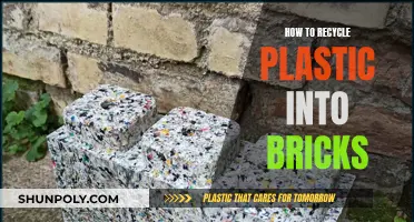 Transform Plastic Waste: Craft Bricks from Recycled Materials