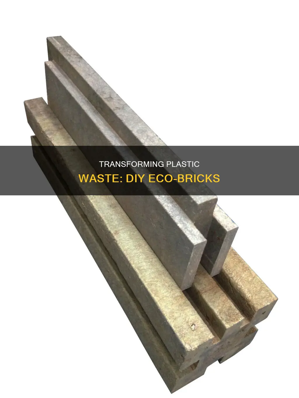 how to recycle plastic into bricks