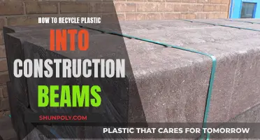Transforming Plastic Waste: Building Beams, Greener Construction