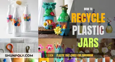 Sustainable Solutions: Transforming Plastic Jars into Eco-Friendly Treasures