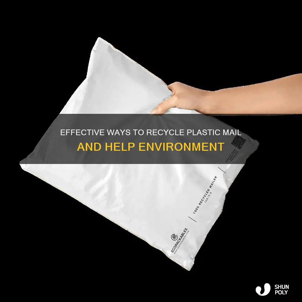 how to recycle plastic mail
