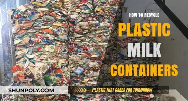 Recycling Plastic Milk Containers: A Guide to Going Green