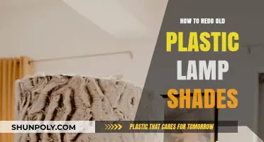 Revamping Old Plastic Lamp Shades: Creative DIY Ideas