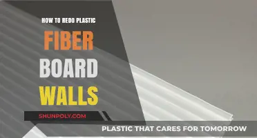 Revamping Plastic Fiber Board Walls: A Step-by-Step Guide