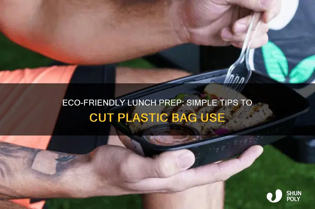 how to reduce plastic bags when preparing lunch kids