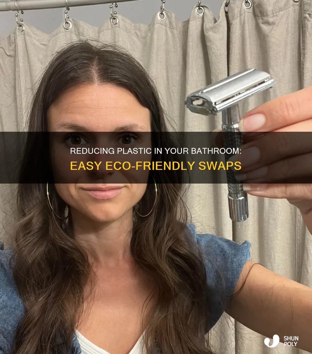 how to reduce plastic in bathroom