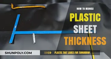 Mastering the Art of Reducing Plastic Sheet Thickness