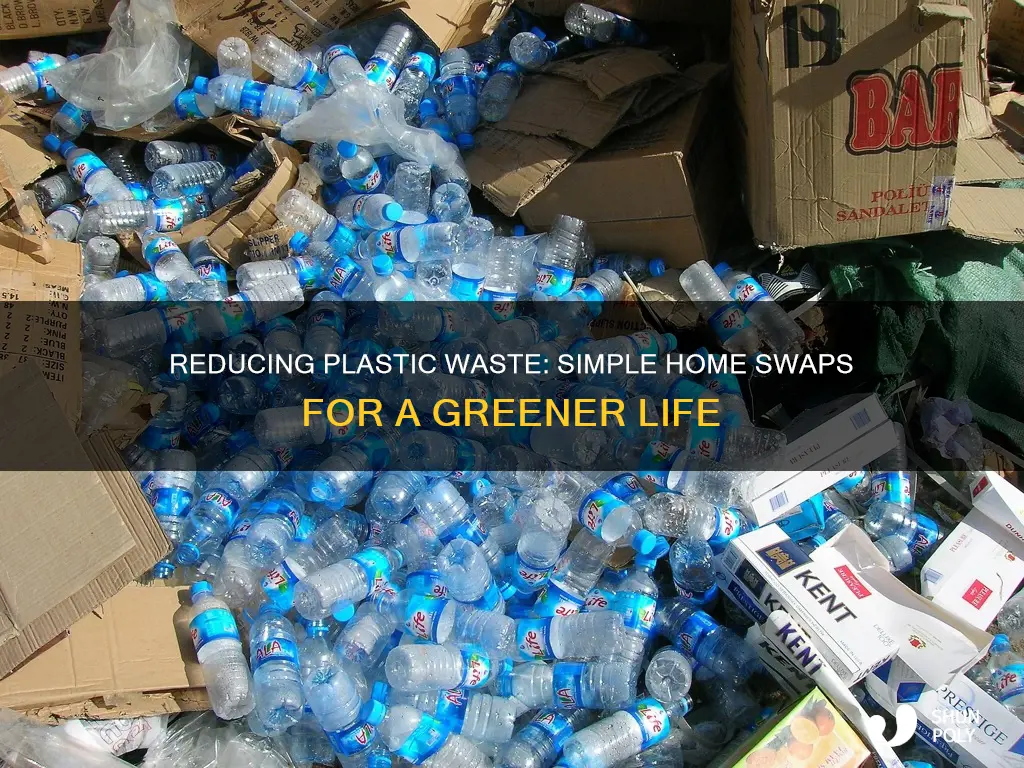 how to reduce plastic waste at home