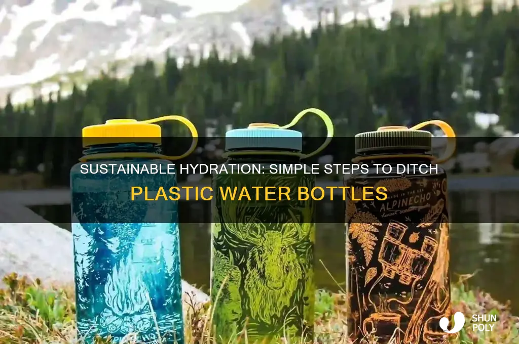 how to reduce the use of plastic water bottles