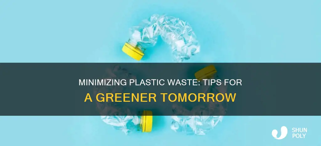 how to reduce trash about plastic