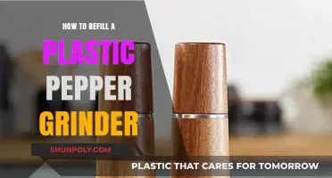 Easy Refill: Pepper Grinder Refilling Steps