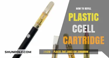 Refilling Plastic Ccell Cartridges: A Step-by-Step Guide