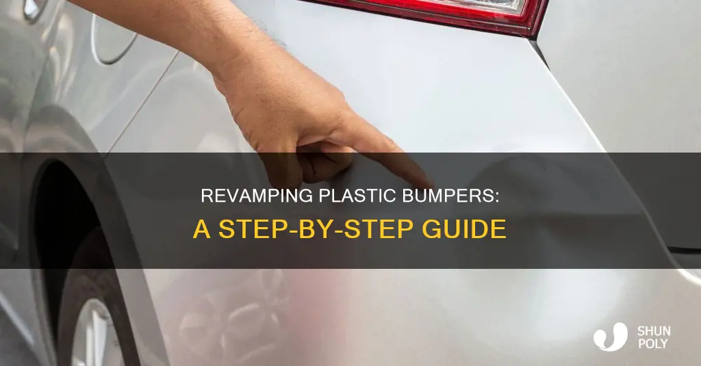 how to refinish a plastic bumper