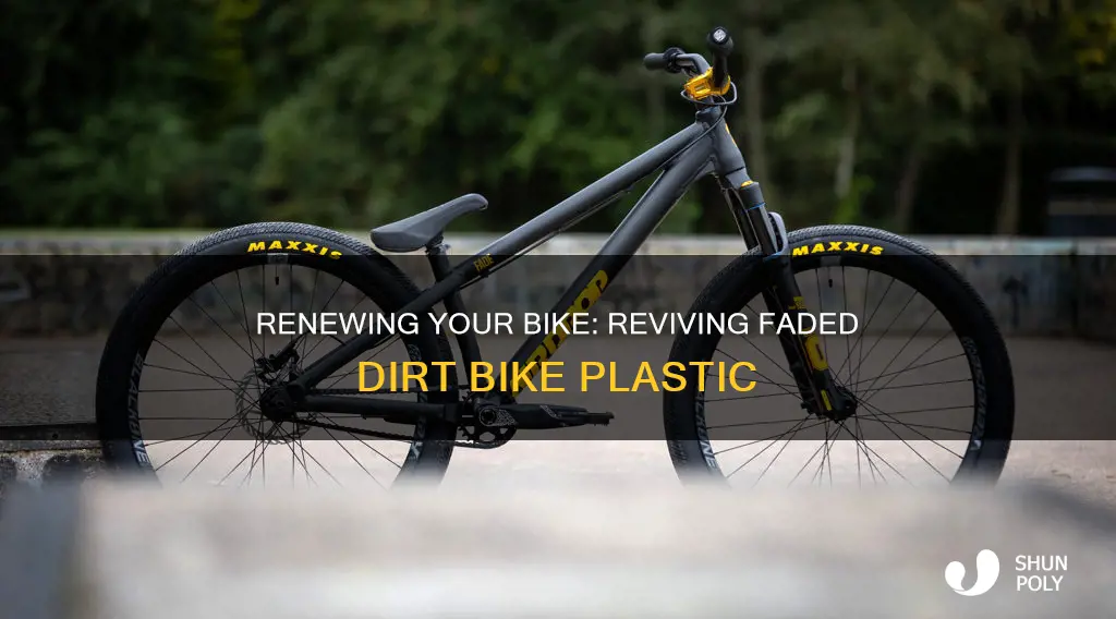 how to refresh faded dirt bike plastic