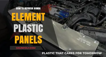 Refreshing Honda Element Plastic Panels: Tips and Tricks