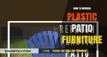 Refreshing Plastic Patio Furniture: Easy DIY Steps