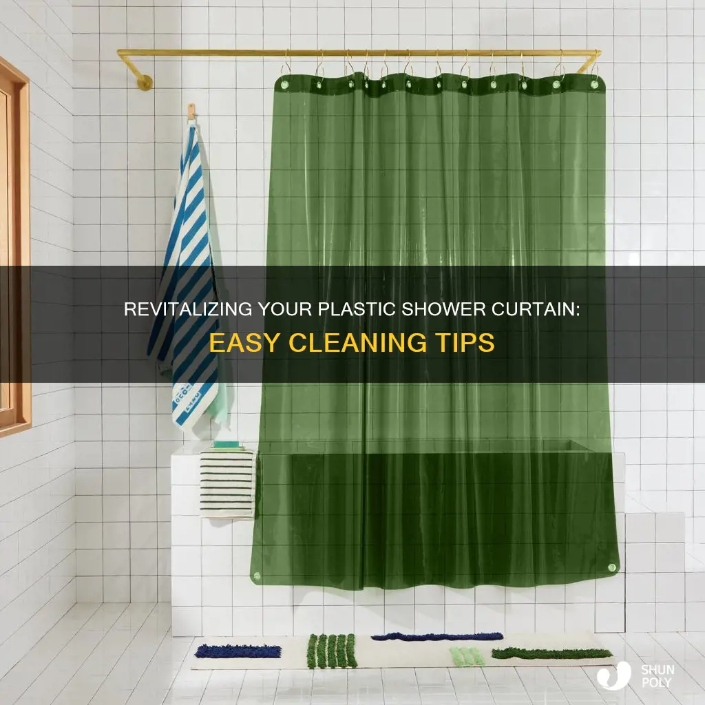 how to refresh plastic shower curtain