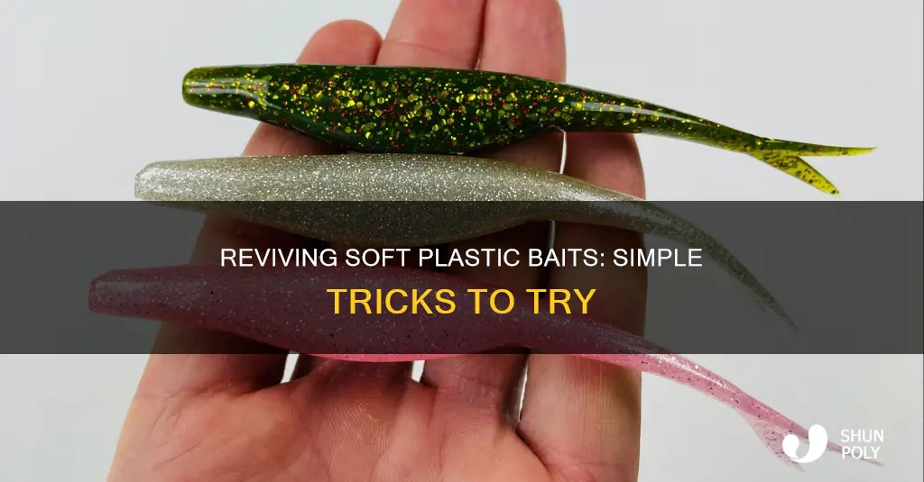 how to refresh soft plastic baits
