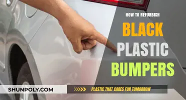 Reviving Black Plastic Bumpers: DIY Refurbishing Guide